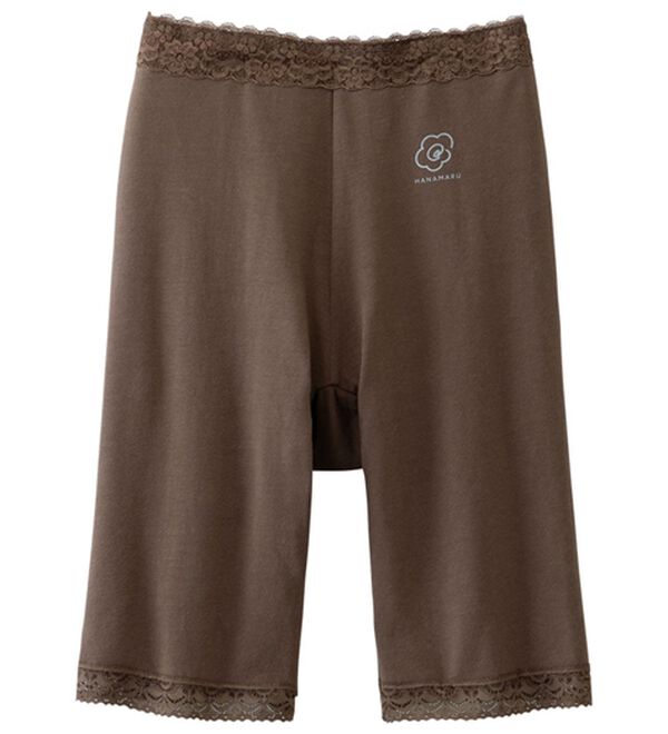 「【５色組】【ハナマル】吸水パッド専用ショーツ３分丈（ショーツ）」｜詳細画像