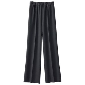 BELLUNA（ベルーナ）の「ウールライクワイドパンツ（ワイドパンツ・ガウチョ）」｜ブラック