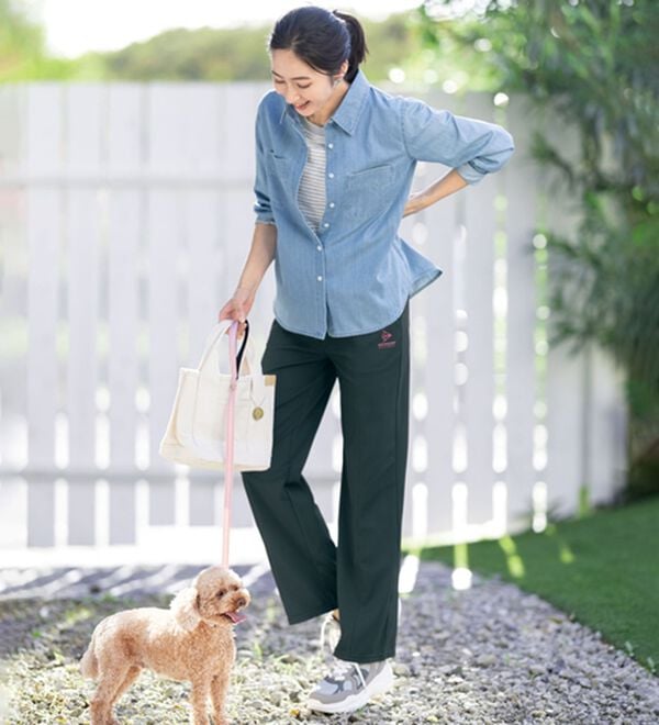 ルフラン（ルフラン）の「【３本組】【ＤＲ】汗しらず！軽やかスマートパンツ（その他パンツ）」｜詳細画像