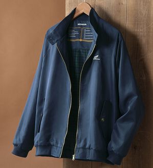 「＜ＨＯＮＤＡ＞スウィングトップ（メンズブルゾン）」｜ネイビー