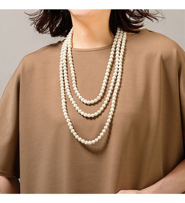 ルフラン（ルフラン）の「ＣＩＴＲＵＳシルクネックレス（その他ファッション小物）」｜詳細画像