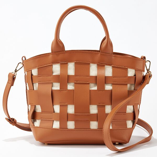 RANAN（ラナン）の「編込みデザイントートバッグ（トートバッグ）」｜詳細画像