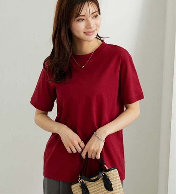 BELLUNA（ベルーナ）の「ヒンヤリ！綿１００％大人顔サマ見えＴシャツ（Tシャツ）」｜詳細画像