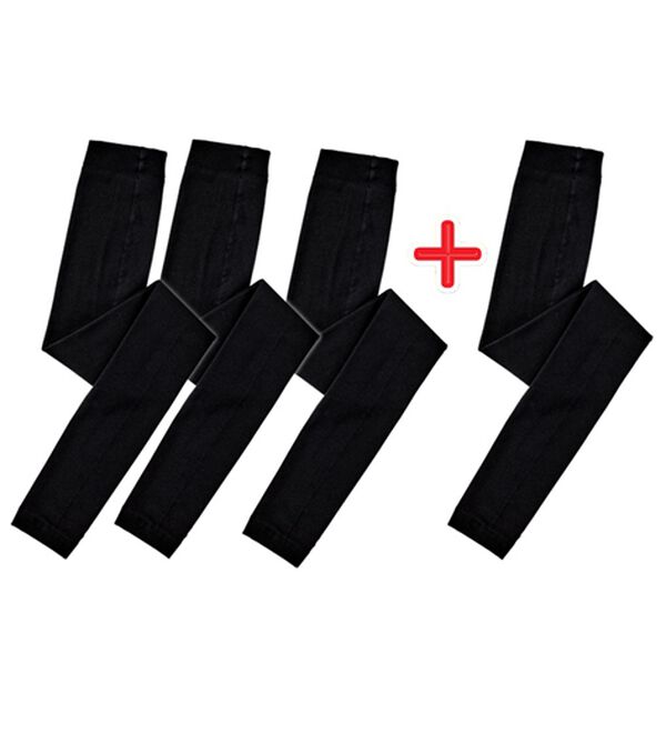 「１５０デニール裏起毛のあったかレギンス３枚組＋１（靴下・ストッキング）」｜詳細画像