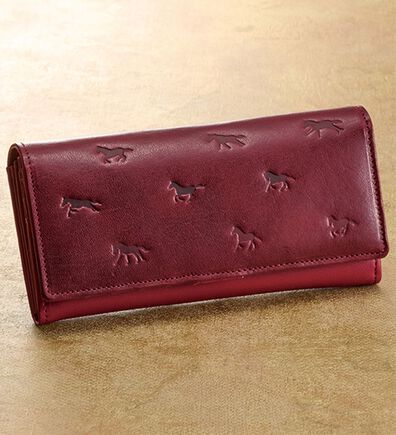 「イタリアンレザー使用　開運の馬財布（財布・パスケース）」