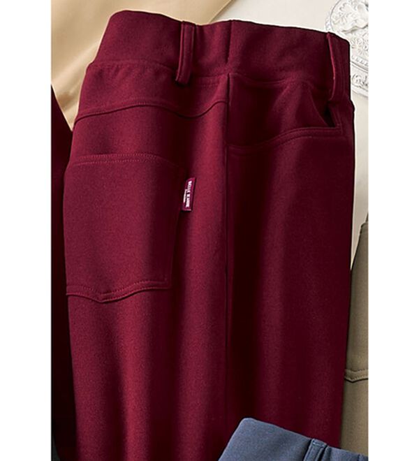 ルフラン（ルフラン）の「毎日満足！５スターパンツ（フルレングスパンツ）」｜ワイン