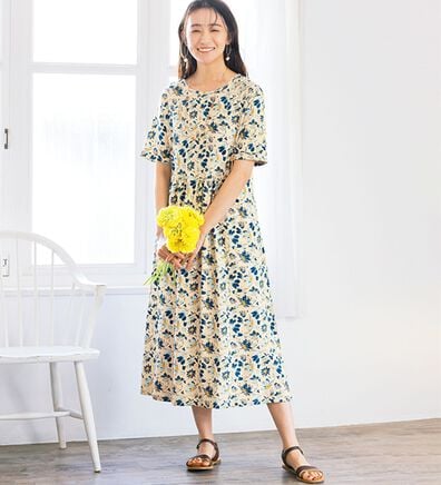 ルフラン（ルフラン）の「お出かけにも便利！選べるロングワンピース（ロングワンピース）」