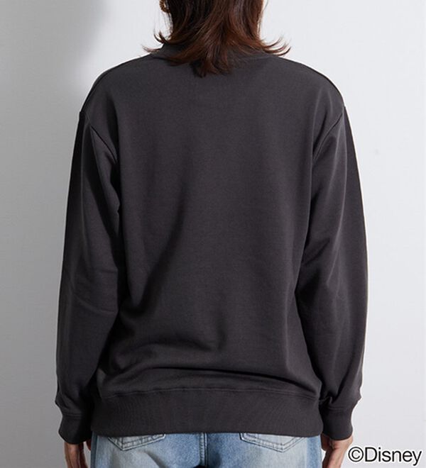 BELLUNA（ベルーナ）の「＜Ｄｉｓｎｅｙ＞【ミッキー】さがら刺しゅう裏毛トレーナー（カットソー）」｜詳細画像