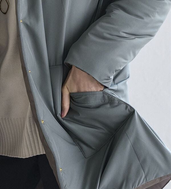 BELLUNA（ベルーナ）の「【Ａｉｒｙ＆Ｗａｒｍ】エアリーライトウォームコート（ハーフコート）」｜詳細画像