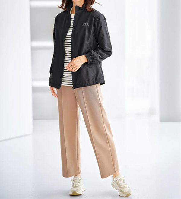 BELLUNA（ベルーナ）の「＜ＥＬＬＥ　Ａｃｔｉｖｅ＞防風&times;はっ水裏フリースブルゾン（ブルゾン）」｜詳細画像