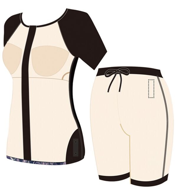 「【３点セット】フィットネス水着３点セット（水着・スイムウェア）」｜詳細画像