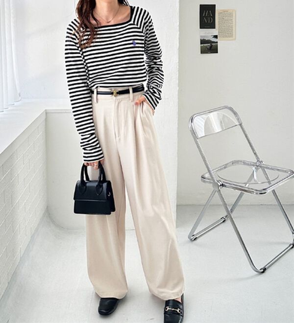 GeeRA（ジーラ）の「【Ｕ．Ｓ．ＰＯＬＯ ＡＳＳＮ】スクエアネックロンＴ（Tシャツ）」｜詳細画像