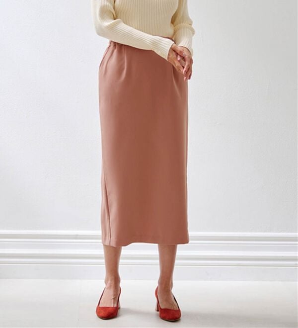 RANAN（ラナン）の「美ラインタイトスカート（ロングスカート）」｜詳細画像