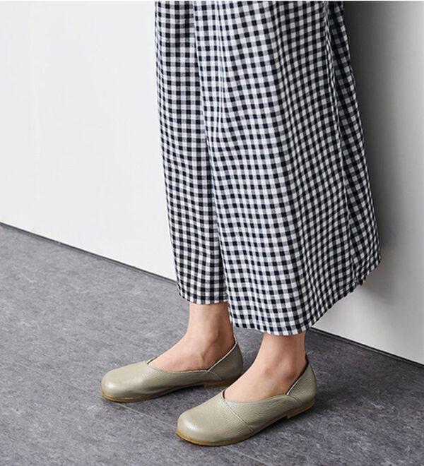 ルフラン（ルフラン）の「足指ゆったり５Ｅはだしシューズ（フラットシューズ）」｜詳細画像