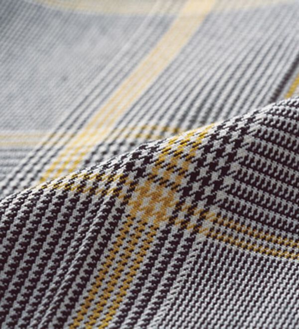 RANAN（ラナン）の「チェック柄細ベルトワイドパンツ（フルレングスパンツ）」｜詳細画像