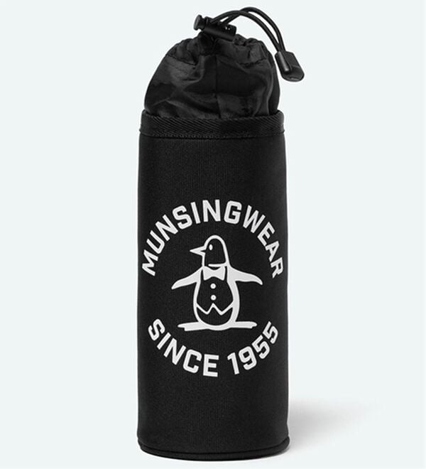 「＜マンシングウェア＞シーズングラフィックボトルホルダー（その他メンズバッグ）」｜ブラック