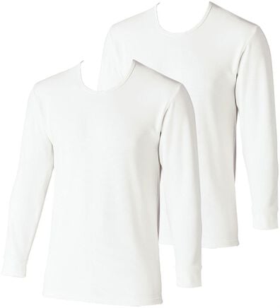 「【２枚組】＜ベルウォーム（Ｒ）＞しっかり厚地素材の＋４℃暖かインナー（メンズ肌着・インナーウェア）」