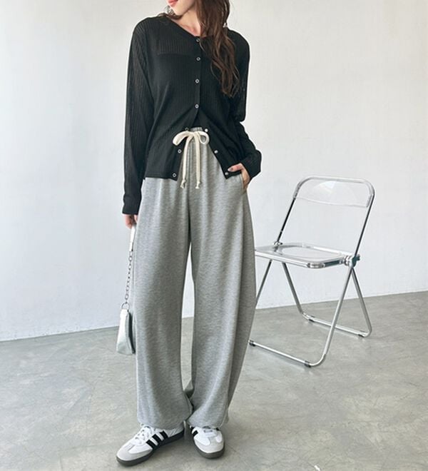 GeeRA（ジーラ）の「２ＷＡＹカーブスウェットパンツ（フルレングスパンツ）」｜詳細画像