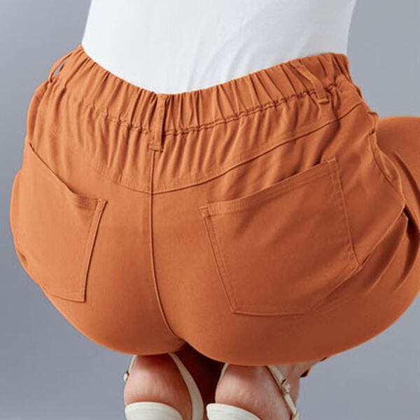 BELLUNA（ベルーナ）の「ウルトラ麻入りストレッチパンツ（フルレングスパンツ）」｜詳細画像