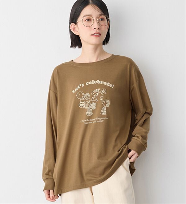 Viola e Viola（ヴィオラ エ ヴィオラ）の「【スペシャルコラボ】スヌーピーCelebrateTシャツ（Tシャツ）」｜詳細画像