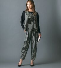 ルフラン（ルフラン）の「大人のモノトーンセットアップ＜アリシア＞（セットアップ）」