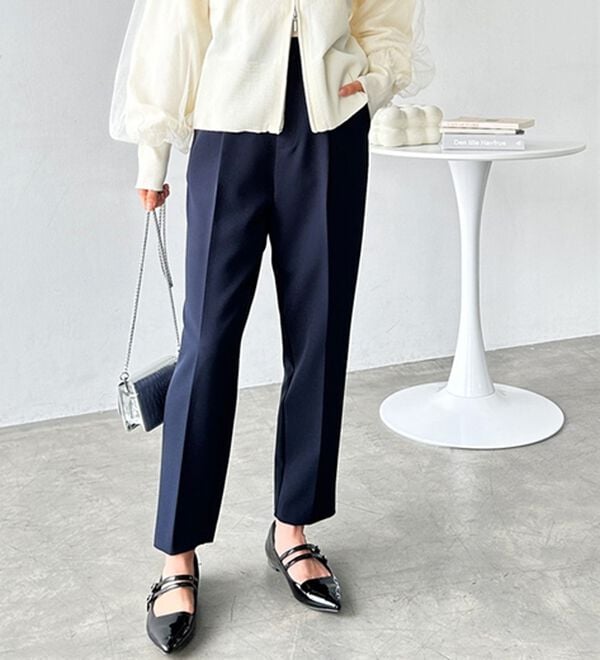 GeeRA（ジーラ）の「美脚きれい魅せ！テーパードパンツ（フルレングスパンツ）」｜詳細画像