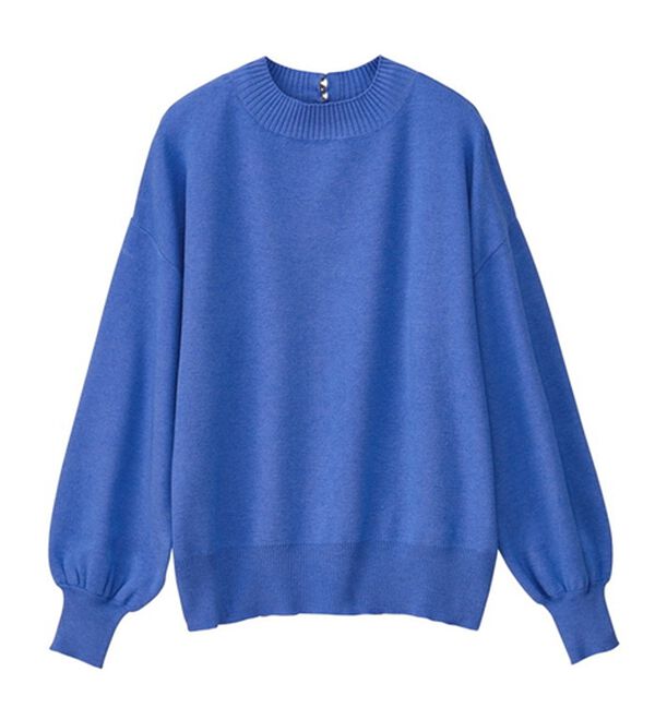 GeeRA（ジーラ）の「ボタン付モチモチニットトップス（ニット・セーター）」｜詳細画像