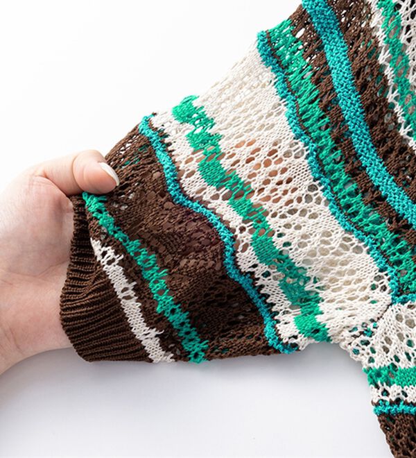 ポーリー様 訳あり】CHANEL ウール ボーダー柄 ニット マルチカラー 90-00's unknown マルチボーダー柄 ロールネック ウールニット