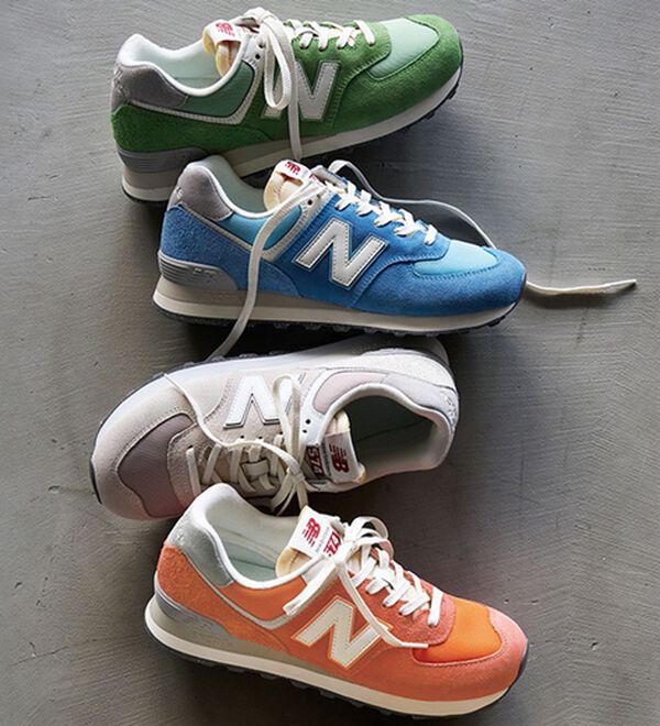 RANAN（ラナン）の「Ｕ５７４スニーカー＜ｎｅｗｂａｌａｎｃｅ・スエード・メッシュ＞（スニーカー）」｜詳細画像