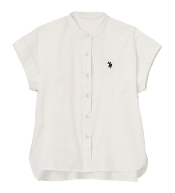 GeeRA（ジーラ）の「【ＵＳ．ＰＯＬＯ．ＡＳＳＮ】フレンチスリーブシャツ（シャツ）」｜詳細画像