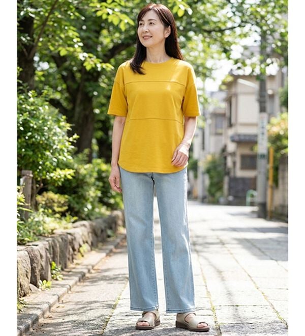 ルフラン（ルフラン）の「【４色組】ひんやり＊キシリトールＴシャツ（Tシャツ）」｜詳細画像