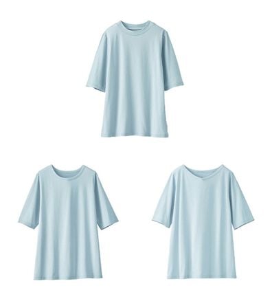 BELLUNA（ベルーナ）の「綿１００％抗菌防臭汗ジミ対策プルオーバー（カットソー）」