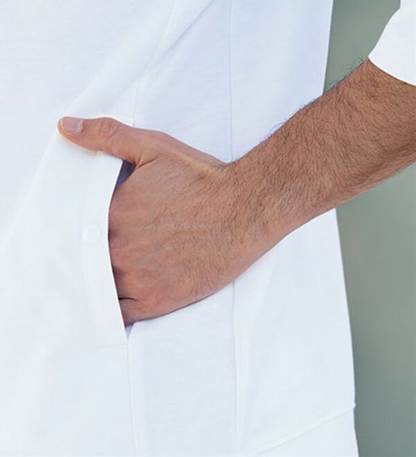 「＜リーボック＞吸汗速乾７分袖トレーナー＆７分丈カーゴパンツ（メンズトレーナー）」｜詳細画像