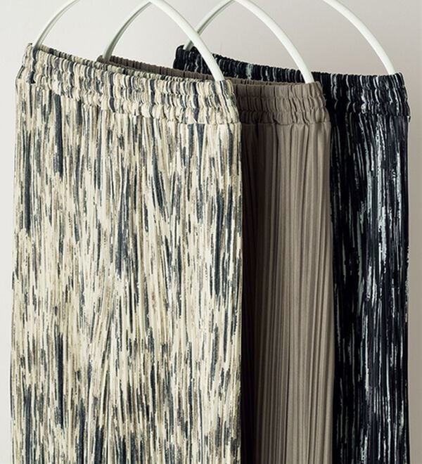 ルフラン（ルフラン）の「【３本組】「ゆる感×脚長」プリーツパンツ（ワイドパンツ・ガウチョ）」｜詳細画像