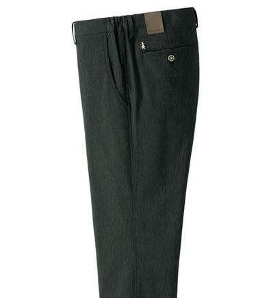 「＜ハッシュパピー＞らくらくデザインひんやりデニム調パンツ（メンズチノパンツ）」