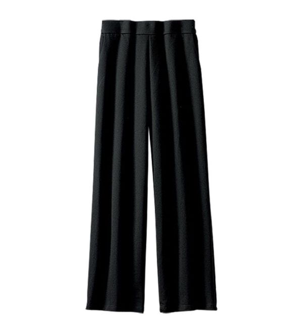 BELLUNA（ベルーナ）の「ぐんぐん伸びてラク！ジャカードワイドパンツ（ワイドパンツ・ガウチョ）」｜詳細画像