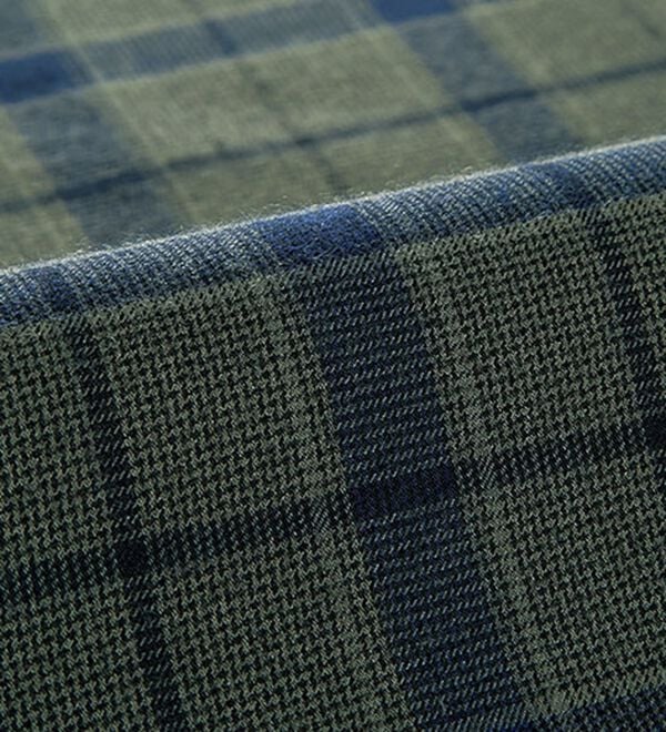 BELLUNA（ベルーナ）の「フード付チェック柄チュニックパーカー（パーカー）」｜詳細画像