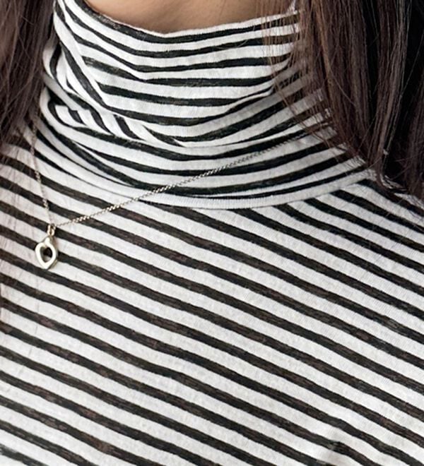 GeeRA（ジーラ）の「シアースラブハイネックトップス（カットソー）」｜詳細画像