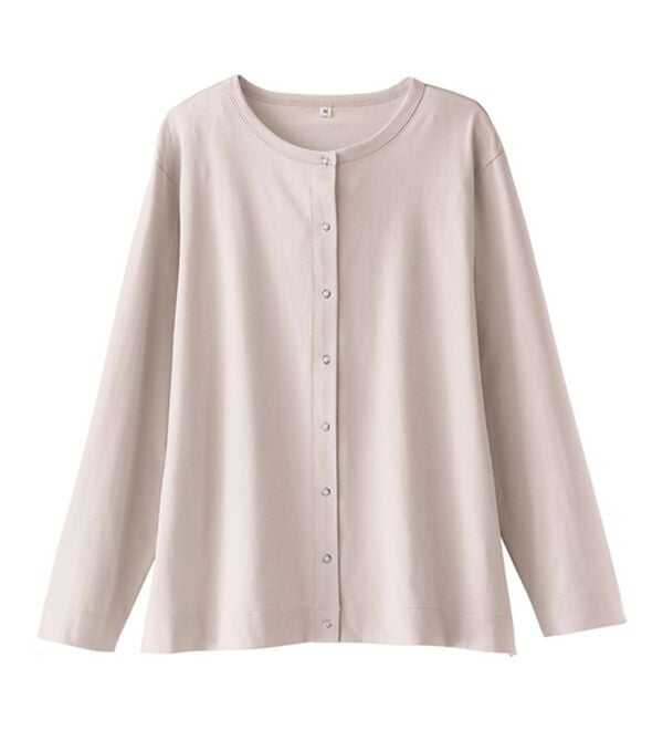 BELLUNA（ベルーナ）の「【接触冷感】ヒンヤリＵＶ対策クルーネックカーディガン（その他カーディガン）」｜詳細画像