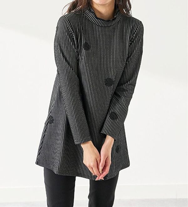 BELLUNA（ベルーナ）の「華やかふくれジャカードチュニック（チュニック）」｜詳細画像