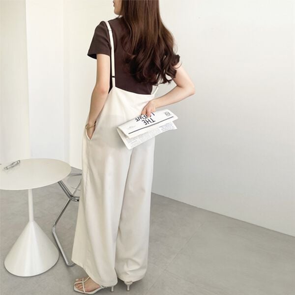 GeeRA（ジーラ）の「サロペットワイドパンツ（オールインワン）」｜詳細画像