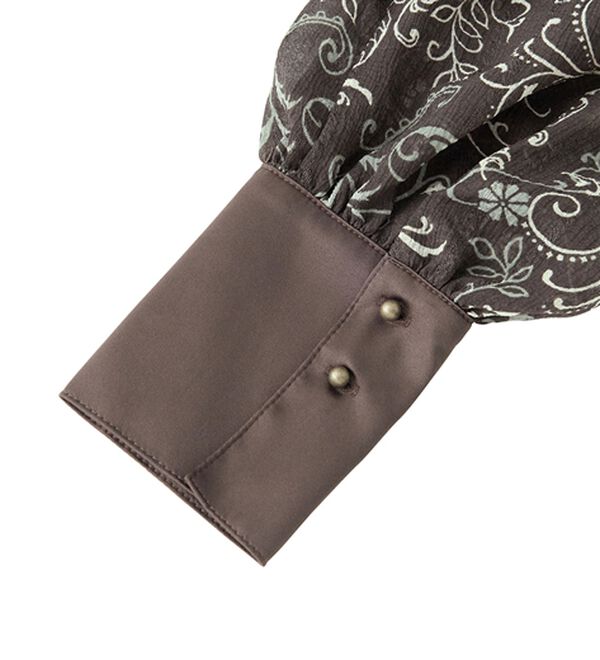 RANAN（ラナン）の「オーナメントプリントロングワンピ（ロングワンピース）」｜詳細画像