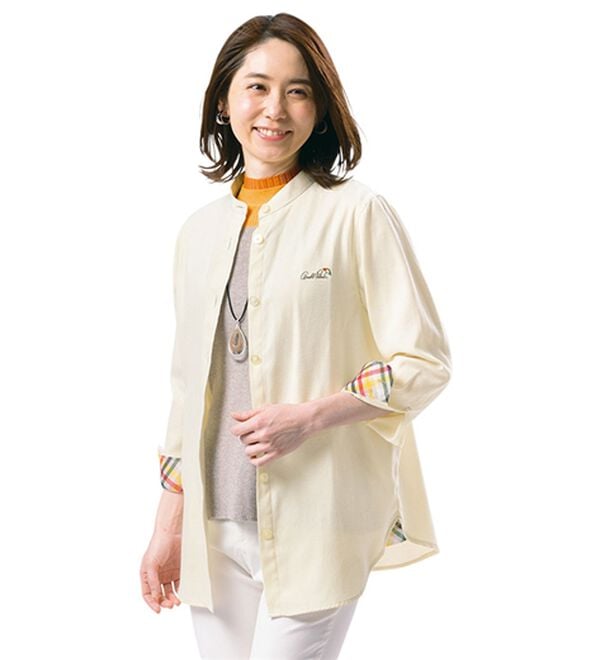 ルフラン（ルフラン）の「【ＡＰ】きちんと見えブラウスジャケット（シャツ）」｜詳細画像