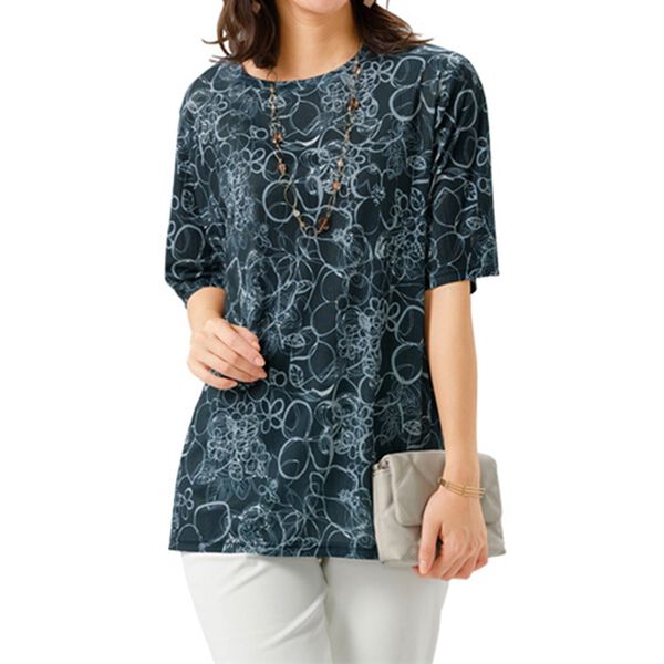 ルフラン（ルフラン）の「【３色組】＜ＳＶ＞ヒンヤリ上品お買得プルオーバー（パジャマ・ルームウェア）」｜詳細画像