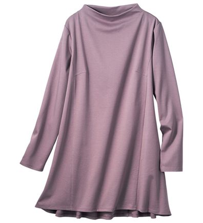 VINNO（ヴィノ）の「＜日本製＞美の艶コットン１００％チュニック（チュニック）」