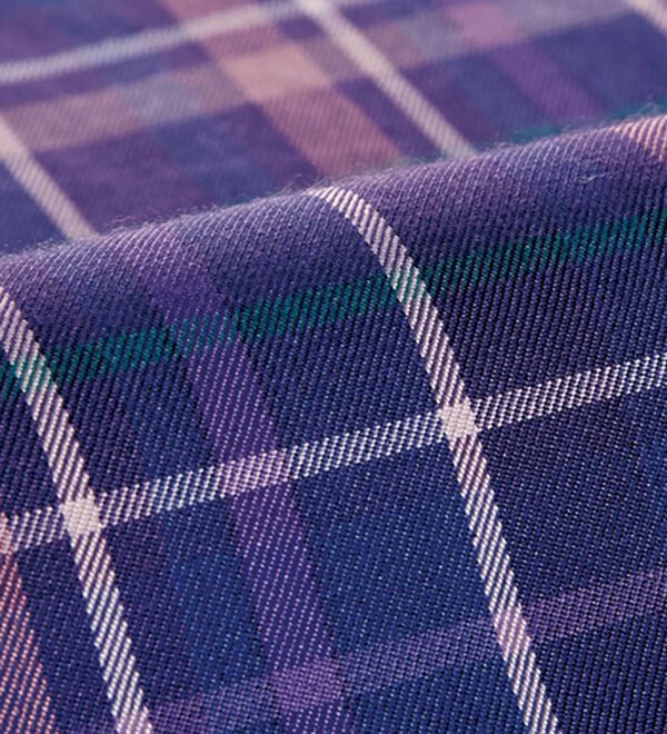 BELLUNA（ベルーナ）の「秋冬の街に映えるチェック柄シャツチュニック（シャツ）」｜詳細画像