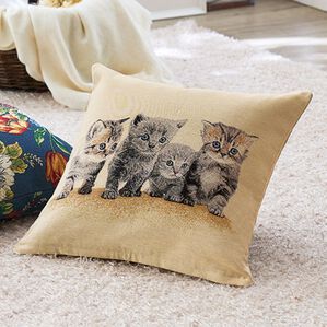 「ポルトガル製ジャカード織クッションカバー（クッション・クッションカバー）」｜カルテット