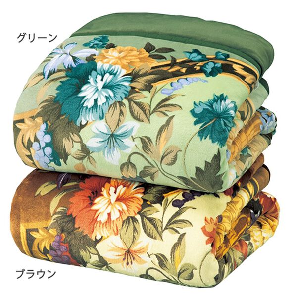 「シンサレート機能わた使用大判衿付毛布布団（掛布団）」｜詳細画像