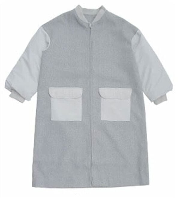 A HAPPY MARILYN（アハッピーマリリン）の「【ＬＬ～４Ｌ】ＭＡ－１風切替コート（ロングコート）」｜グレー