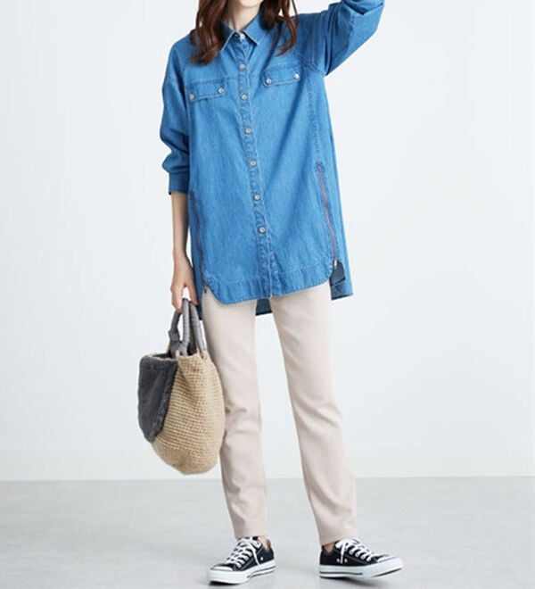 BELLUNA（ベルーナ）の「あったか！裏フリースストレッチパンツ（フルレングスパンツ）」｜詳細画像